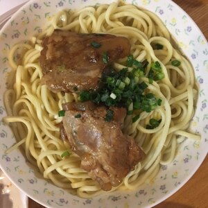 簡単ソーキそば　カツオ味